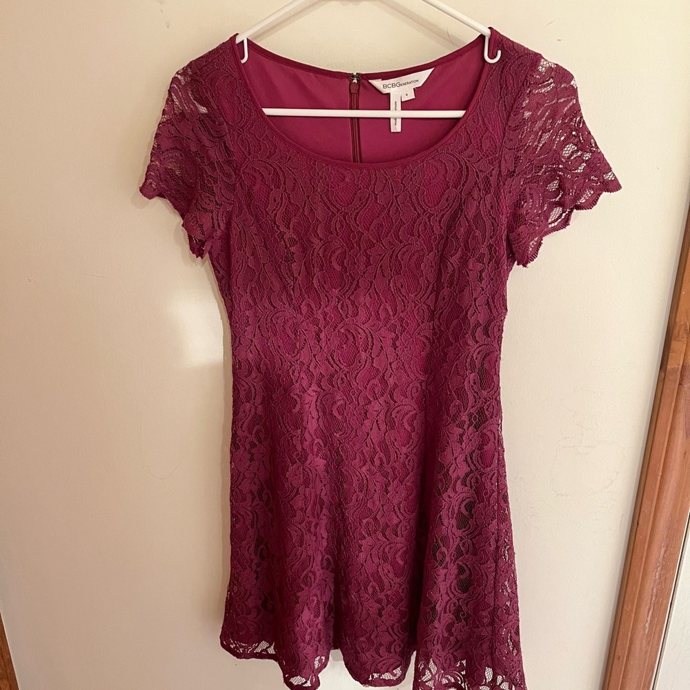 BCBGeneration Lace Mini Dress